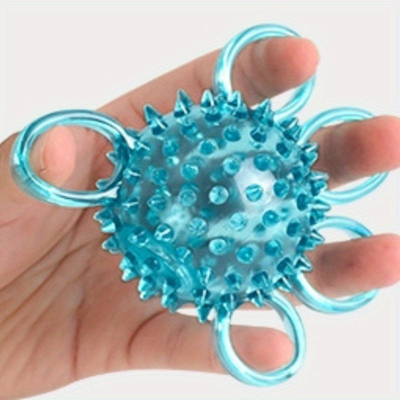 Exercise Grip Ball and Spiky Massage Ball Set