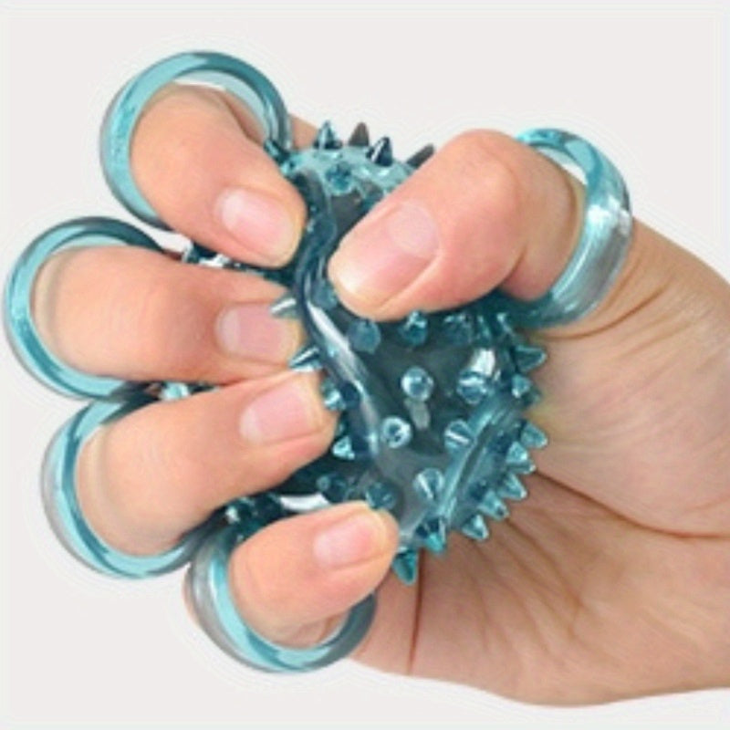 Exercise Grip Ball and Spiky Massage Ball Set