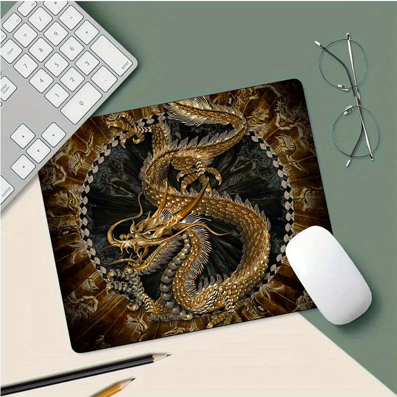 Golden Dragon Mouse Pad Waterproof Non-slip Keyboard Pad