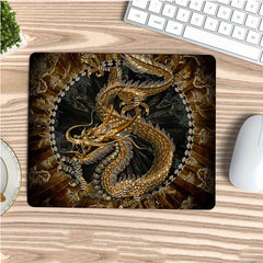 Golden Dragon Mouse Pad Waterproof Non-slip Keyboard Pad