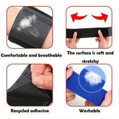 4pcs Football Knee Pads Adjustable Shin Immobilisers Sports Training