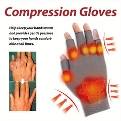 Touch Screen Compression Therapy Gloves - Stay Warm and Mobile
