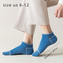 Men's Solid Liner Anklets Socks Soft Breathable Sweat Absorbent Outdoor Wear