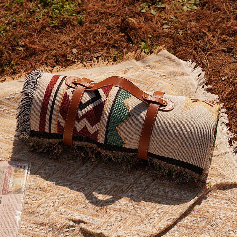 Bohemian Carpet Blanket Outdoor Camping Moisture-proof Picnic Mat