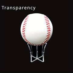 Acrylic Baseball Tennis Ball Holder Display Stand
