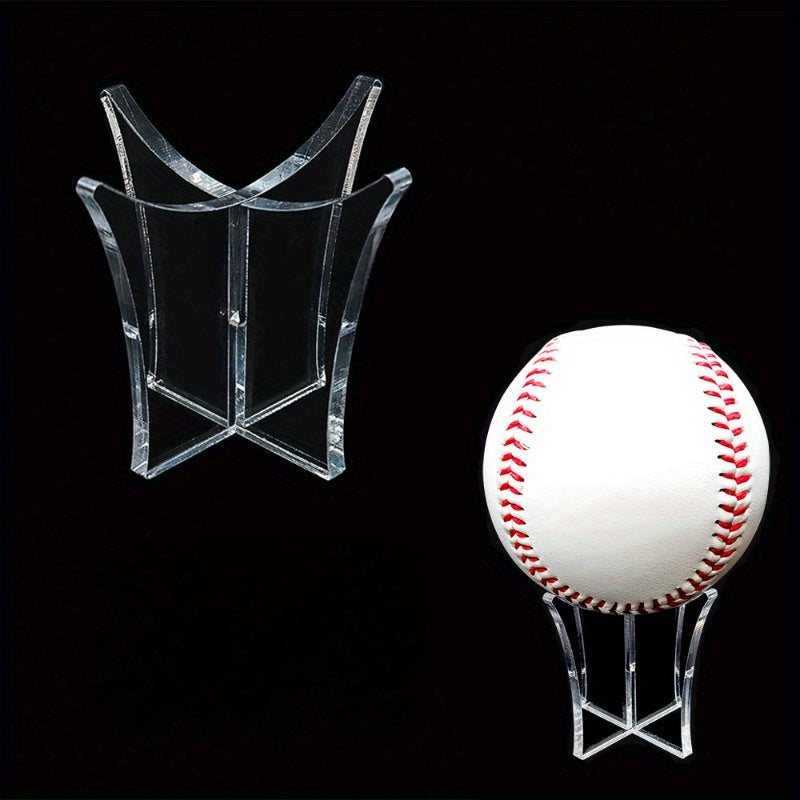 Acrylic Baseball Tennis Ball Holder Display Stand