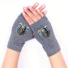 Retro Skeleton Fingerless Gloves & Arm Sleeves