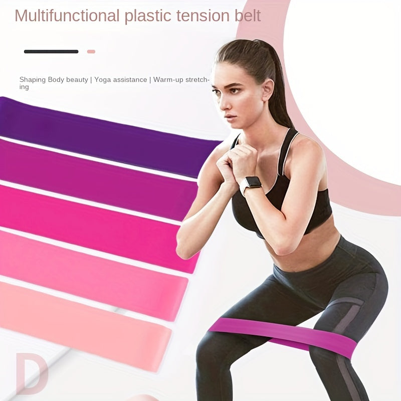 Gradient Yoga Resistance Band for Body Shaping