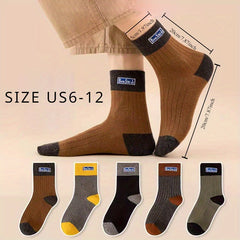 Men's Crew Socks Breathable Comfy Thermal Outdoor Socks