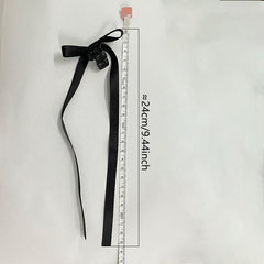 Ballet Hair Accessories Ribbon Bow Tie Hair Clip