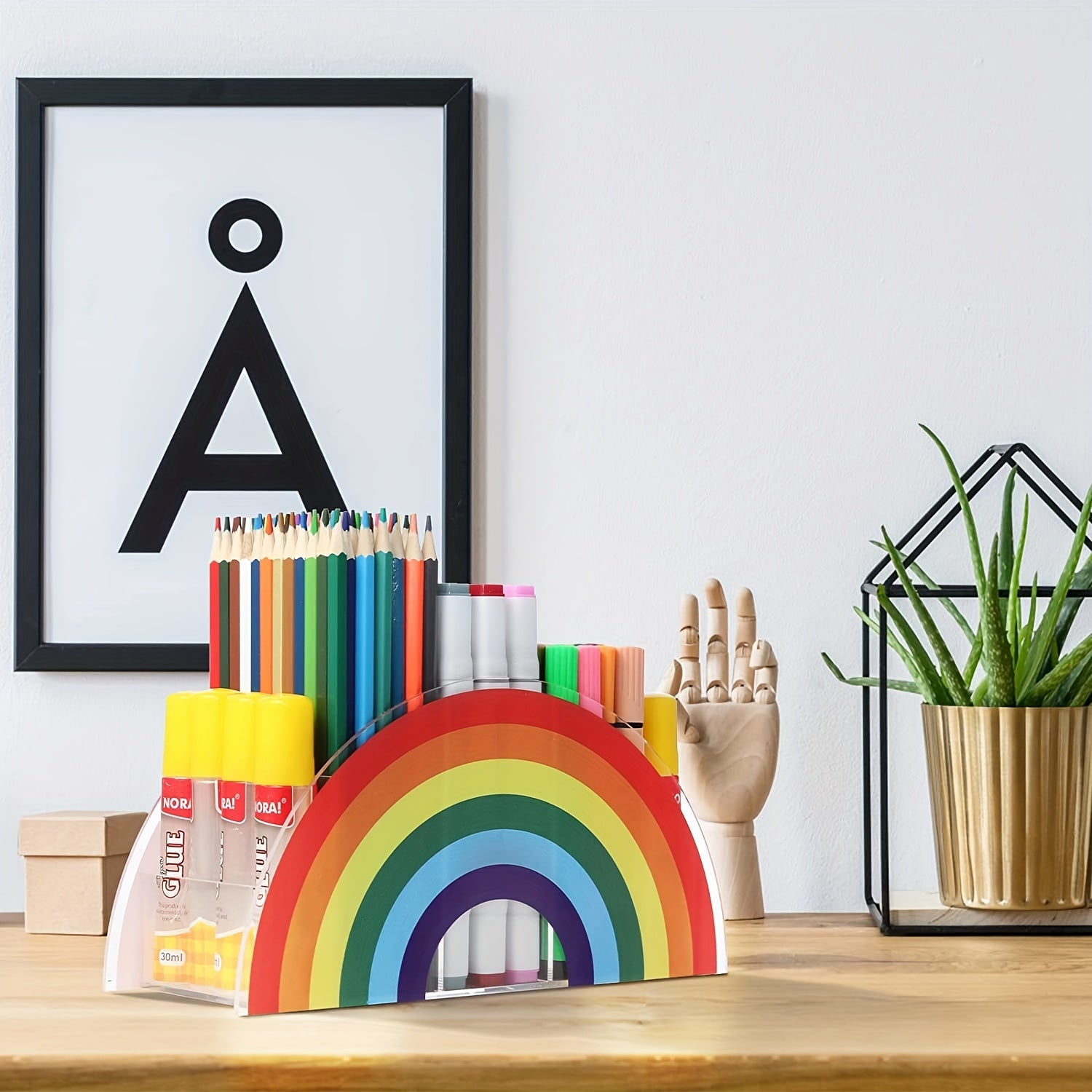 Pen Holder Desk Pen Holder Creative Pen Holder Desktop Stationery Organizer
