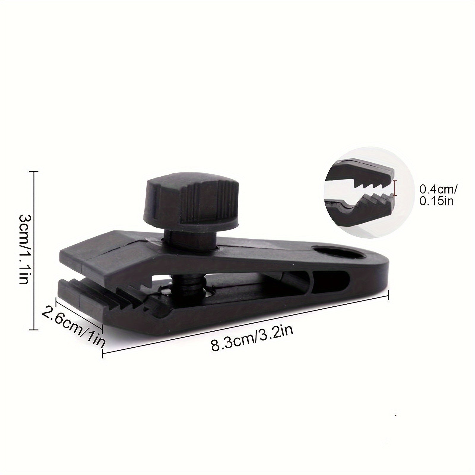 5pcs Heavy Duty Tarp Clip Awning Lock Clips