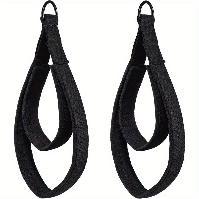 2pcs Yoga Double Loop Straps D Ring Straps For Home Gym Exercise