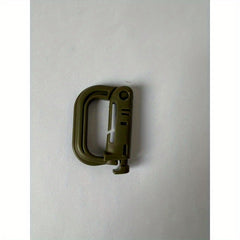 10pcs 25mm Webbing D Ring Grimlock Steel Lock Spring Hook