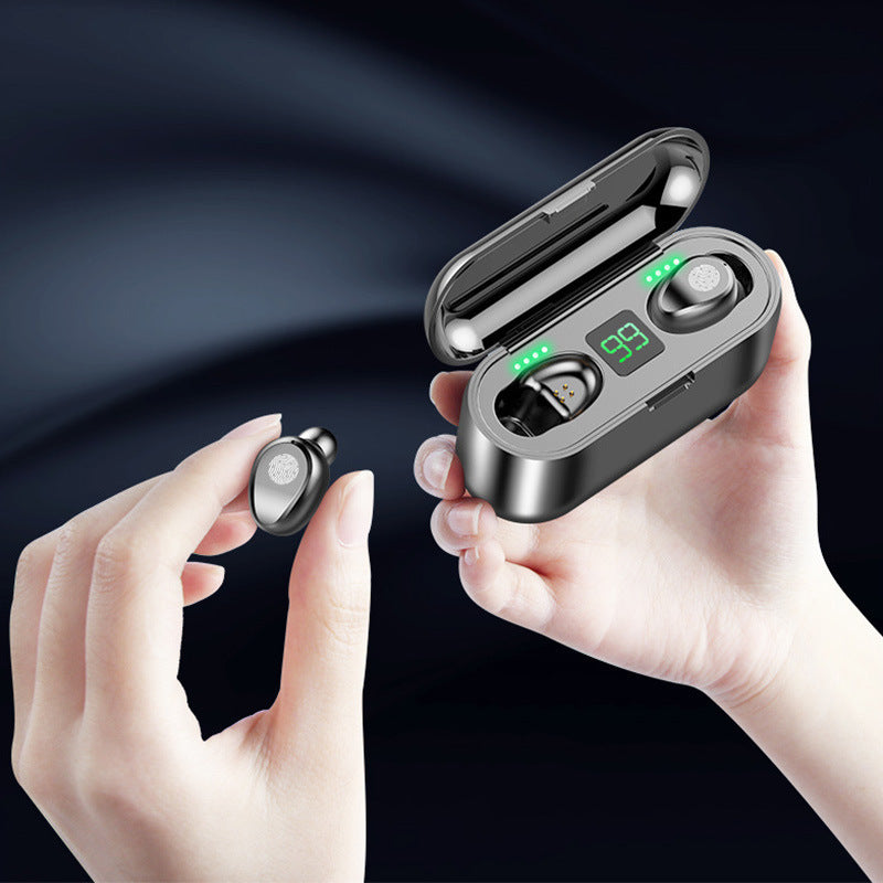 F9 Outdoor Wireless Earbuds Sports Headphones