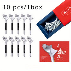 10 Pcs Unbreakable Golf Spike Golf Tee