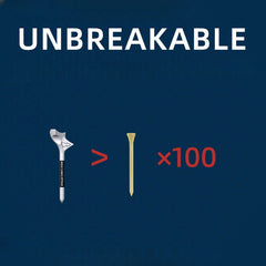 10 Pcs Unbreakable Golf Spike Golf Tee