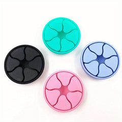 2pcs Telescopic Foldable Silicone Circular Cable Storage Device