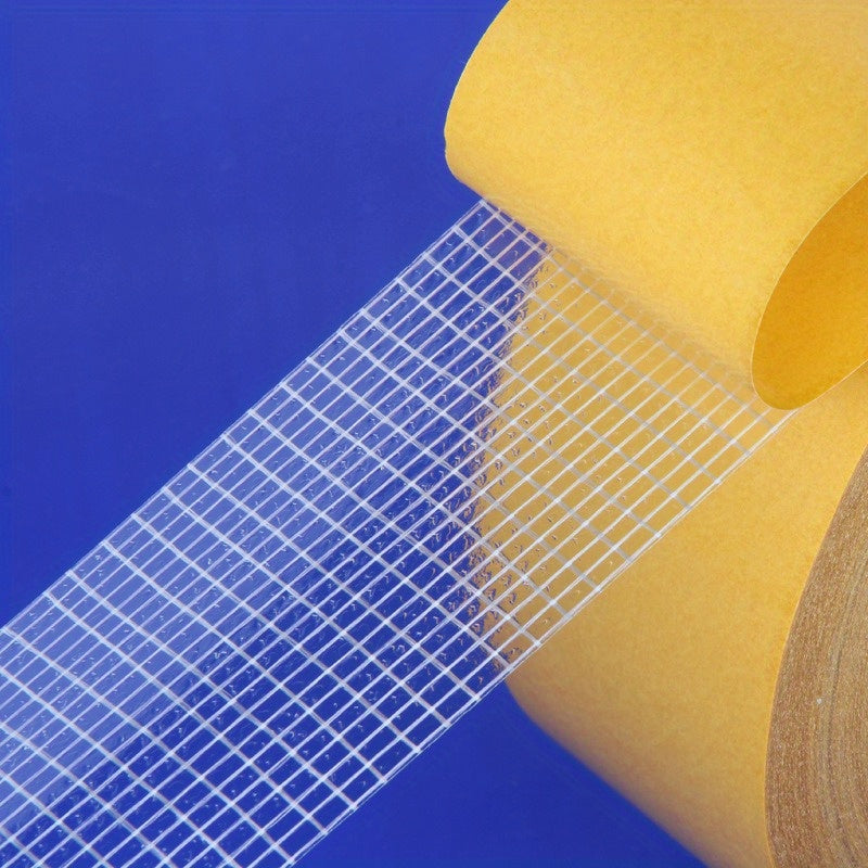 Strong Fixation Double Sided Cloth Base Tape Translucent Mesh Waterproof Carpet