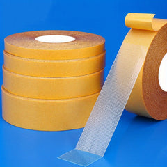 Strong Fixation Double Sided Cloth Base Tape Translucent Mesh Waterproof Carpet