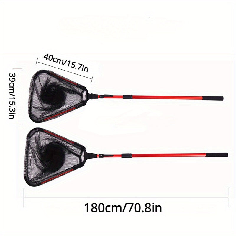 Aluminum Triangle Net Fishing Landing Net