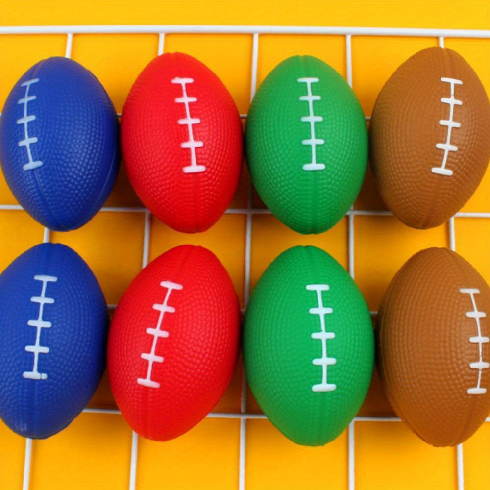 1pc Mini Rugby Ball PU Rugby Stress Ball Random