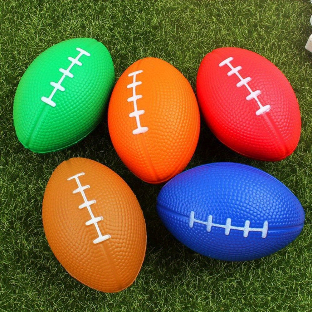 1pc Mini Rugby Ball PU Rugby Stress Ball Random