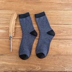 Men's Thermal Crew Socks - Warm & Cozy Outdoor Winter Socks
