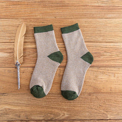Men's Thermal Crew Socks - Warm & Cozy Outdoor Winter Socks
