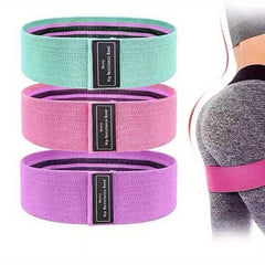 Women's Knitted Yoga Elastic Band Thickened Anti-slip Resistance Band