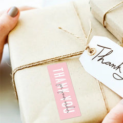 3 Rolls Thank You Stickers Sealing Labels Party Supplies