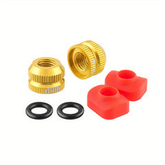6pcs Nozzle Nut Rubber Pad For Fixed Mountain Road Bike