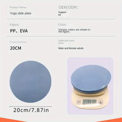 Yoga Pilates Sliding Discs Leg Slimming Muscle Training Pads