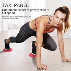 Yoga Pilates Sliding Discs Leg Slimming Muscle Training Pads