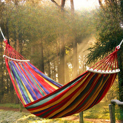 Outdoor Canvas Hammock Indoor Balcony Hanging Chair Dormitory Swing