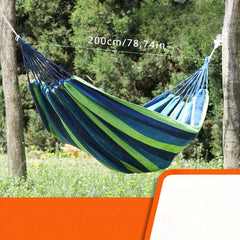 Outdoor Canvas Hammock Indoor Balcony Hanging Chair Dormitory Swing