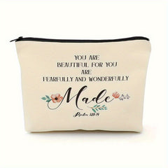 Inspirational Cosmetic Bag Gift for Sisters Mothers Daughters
