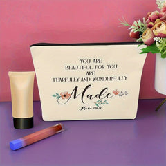 Inspirational Cosmetic Bag Gift for Sisters Mothers Daughters