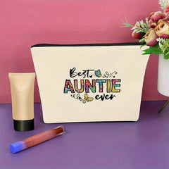 Aunt Cosmetic Bag for Niece and Nephew - Women Cosmetic Bag