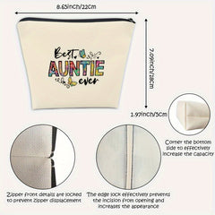 Aunt Cosmetic Bag for Niece and Nephew - Women Cosmetic Bag