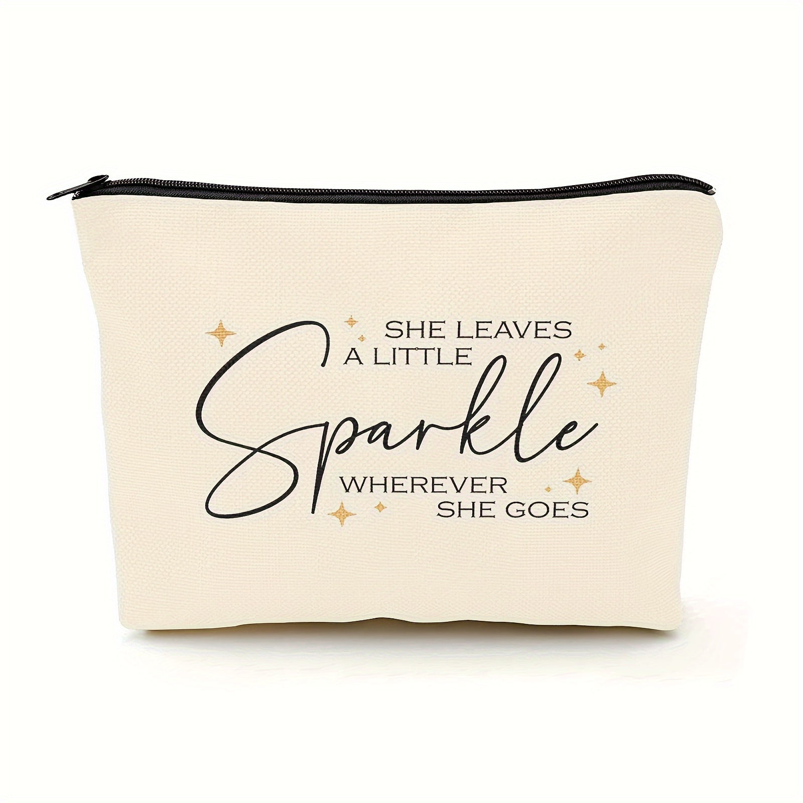 She Leaves A Little Sparkle Wherever She Goes Makeup Bag Gift
