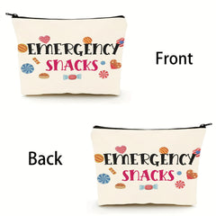 Snack Bag for Travel & Makeup Organization
