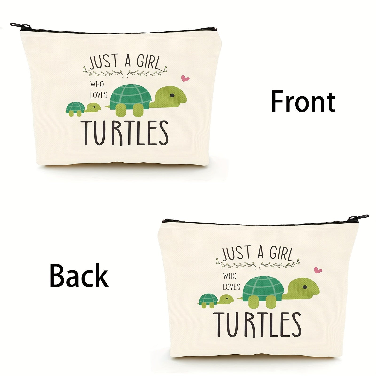 Sea Turtle Makeup Bag Funny Gift For Animal Lover
