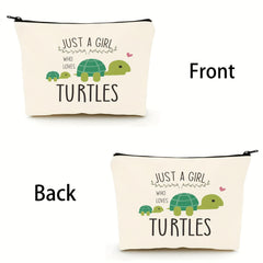 Sea Turtle Makeup Bag Funny Gift For Animal Lover