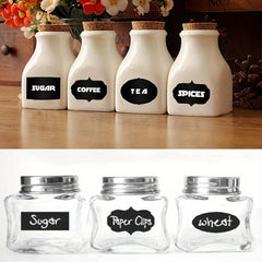 10pcs Waterproof Label Stickers Pen for Storage Boxes