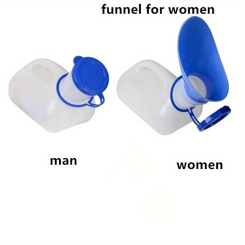 1000ml Portable Urinal Mobile Toilet Spill Proof Pee Bottle
