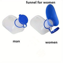 1000ml Portable Urinal Mobile Toilet Spill Proof Pee Bottle