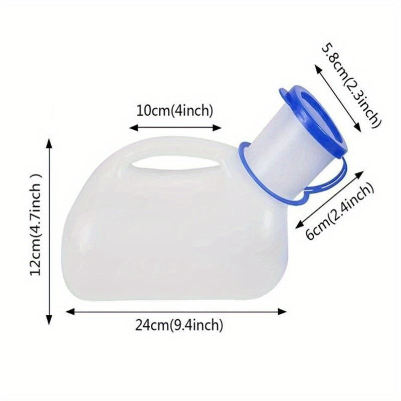 1000ml Portable Urinal Mobile Toilet Spill Proof Pee Bottle