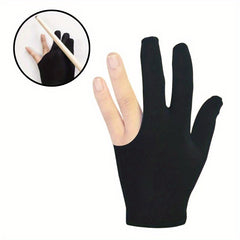 10pcs Billiards Three Finger Gloves Left Right Universal Elastic Snooker Bil