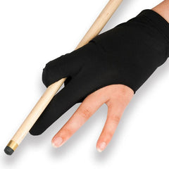 10pcs Billiards Three Finger Gloves Left Right Universal Elastic Snooker Bil
